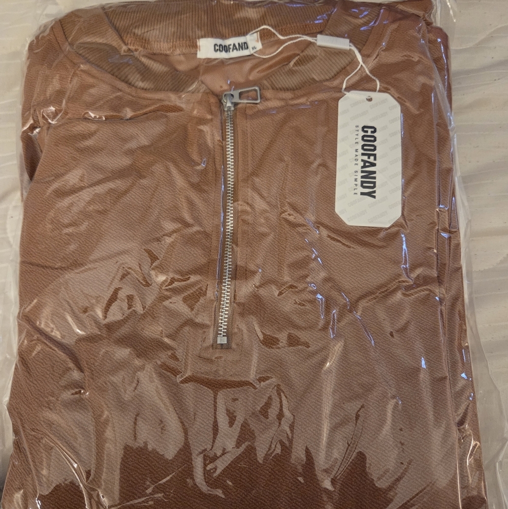 COOFANDY Men's Brown Sweatpants